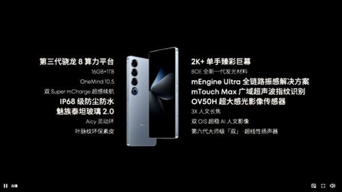 Meizu 21 Pro Revealed With China Pricings Starts at 4,999 Yuan