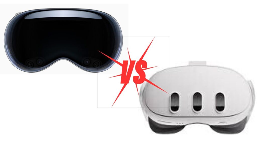 Apple vision pro vs Meta quest 3